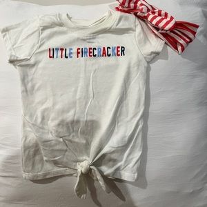 Toddler Tee with matching headband